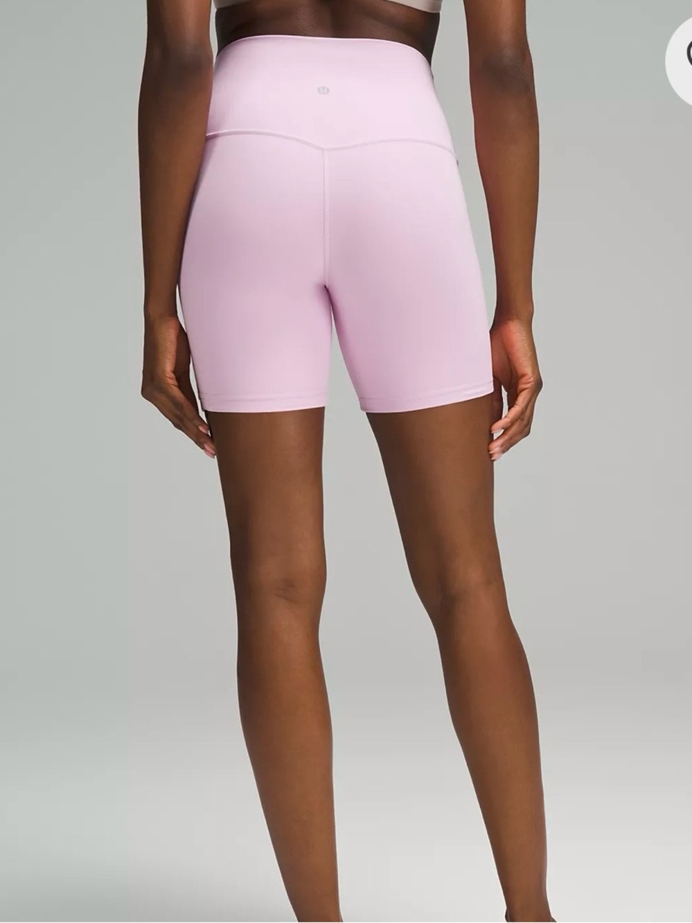 lululemon athletica High-Rise Pink Bike Shorts - Picture 10 of 11